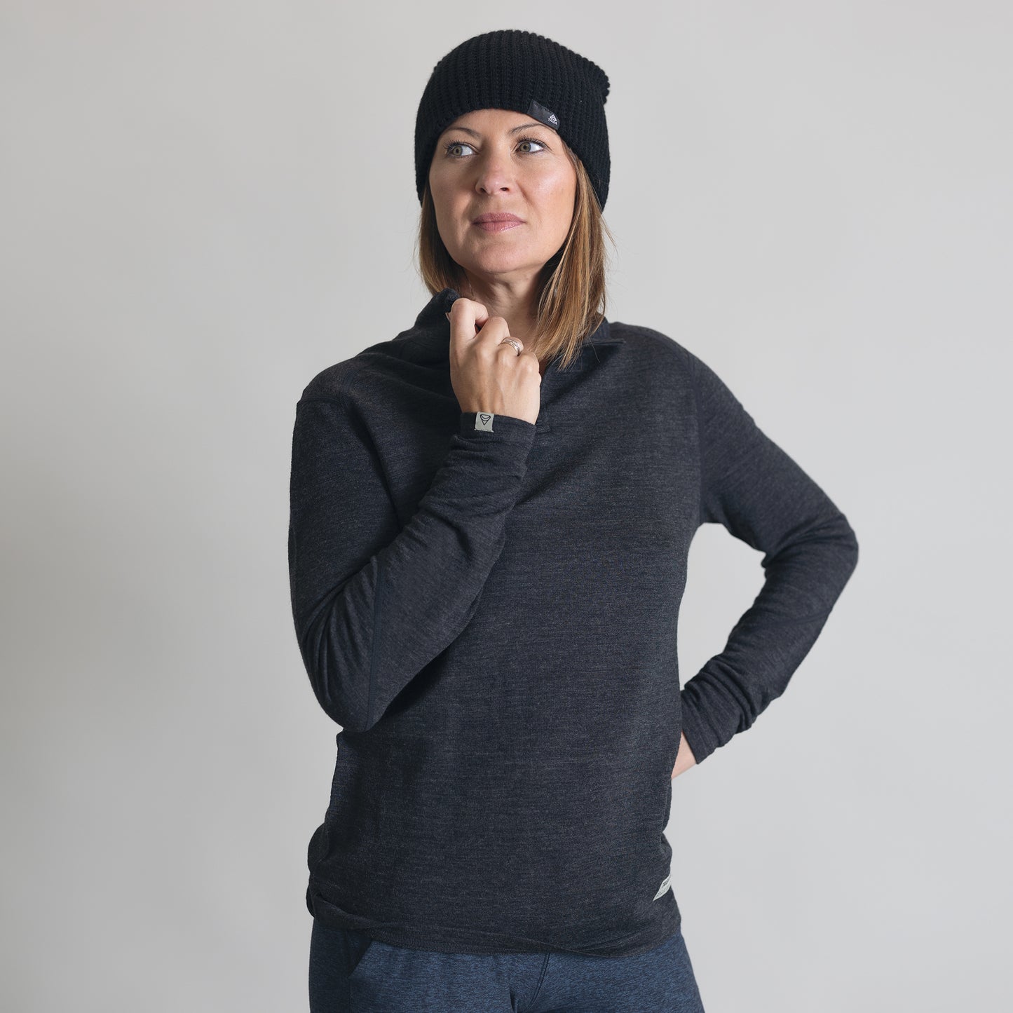 Veste 1/2 zip Blue River